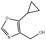 (5-CYCLOPROPYL-1,3-OXAZOL-4-YL)METHANOL Struktur