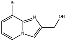 {8-bromoimidazo[1,2-a]pyridin-2-yl}methanol Struktur