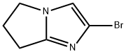 2-bromo-5H,6H,7H-pyrrolo[1,2-a]imidazole Struktur