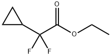 ethyl 2-cyclopropyl-2,2-difluoroacetate Struktur