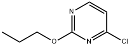 4-Chloro-2-(n-propoxy)pyrimidine Struktur