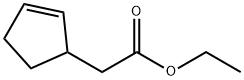 ethyl cyclopent-2-en-1-ylacetate Struktur