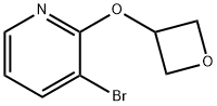 3-Bromo-2-(oxetan-3-yloxy)pyridine Struktur