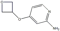 4-(oxetan-3-yloxy)pyridin-2-amine Struktur