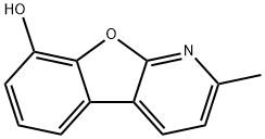 2-methylbenzofuro[2,3-b]pyridin-8-ol Struktur