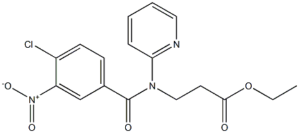 3-[(4-chloro-3-nitrobenzoyl)pyridin-2-yl-amino]propionic acid ethyl ester