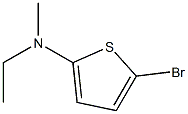 2-Bromo-5-(methylethylamino)thiophene Struktur