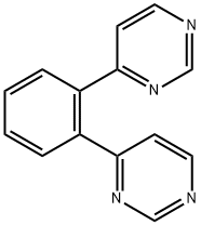 1,2-DI(PYRIMIDIN-4-YL)BENZENE Struktur