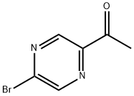 2-Bromo-5-acetylpyrazine Struktur