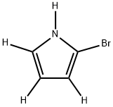 2-Bromopyrrole-d4 Struktur