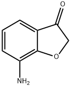 7-amino-2,3-dihydro-1-benzofuran-3-one Struktur