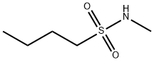 N-methylbutane-1-sulfonamide Struktur