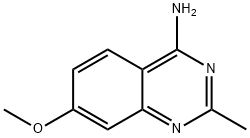 7-methoxy-2-methylquinazolin-4-amine Struktur