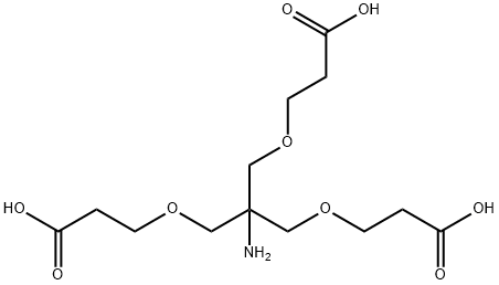 Amino-Tri-(carboxyethoxymethyl)-methane Struktur