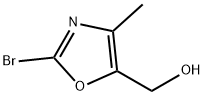 (2-bromo-4-methyl-1,3-oxazol-5-yl)methanol Struktur