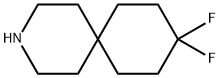 9,9-difluoro-3-azaspiro[5.5]undecane Struktur