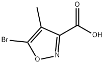 5-bromo-4-methylisoxazole-3-carboxylic acid Struktur