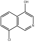 8-chloroisoquinolin-4-ol Struktur