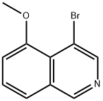 4-bromo-5-methoxyisoquinoline Struktur