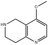 4-methoxy-5,6,7,8-tetrahydro-1,6-naphthyridine Struktur