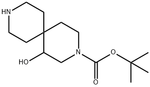 tert-butyl 1-hydroxy-3,9-diazaspiro[5.5]undecane-3-carboxylate, 1800219-15-1, 結(jié)構(gòu)式