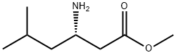 (S)-3-amino-5-methylhexanoicacidmethylester Struktur