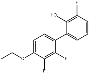 2-(4-ethoxy-2,3-difluoro-phenyl)-6-fluoro-phenol Struktur