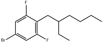 5-bromo-2-(2-ethylhexyl)-1,3-difluorobenzene Struktur