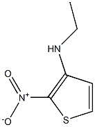 N-ethyl-2-nitrothiophen-3-amine Struktur