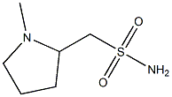 (1-methylpyrrolidin-2-yl)methanesulfonamide Struktur