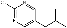 2-Chloro-5-(iso-butyl)pyrimidine Struktur