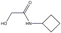 N-cyclobutyl-2-hydroxyacetamide Struktur