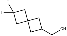 (6,6-difluorospiro[3.3]heptan-2-yl)methanol Struktur