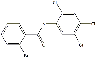 2-bromo-N-(2,4,5-trichlorophenyl)benzamide Struktur