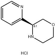 (S)-3-(Pyridin-2-yl)morpholine dihydrochloride Struktur