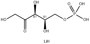 D-XYLULOSE 5-PHOSPHATE LITHIUM SALT Struktur