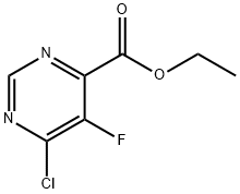 ethyl 6-chloro-5-fluoropyrimidine-4-carboxylate, 2095204-00-3, 結(jié)構(gòu)式