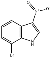 7-Bromo-3-nitro-1H-indole Struktur