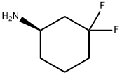 (1R)-3,3-difluorocyclohexan-1-amine Struktur