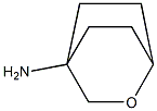 2-oxabicyclo[2.2.2]octan-4-amine Struktur