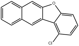 1-chloronaphtho[2,3-b]benzofuran Struktur