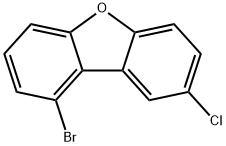 1-Bromo-8-chlorodibenzo[b,d]furan Structure