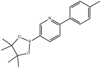 2-(4-Tolyl)pyridine-5-boronic acid pinacol ester Struktur