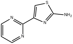 4-(pyrimidin-2-yl)thiazol-2-amine Struktur