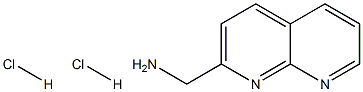 C-[1,8]Naphthyridin-2-yl-methylamine dihydrochloride Struktur