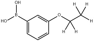 (3-(ethoxy-d5)phenyl)boronic acid Struktur