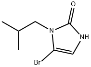 5-bromo-1-isobutyl-1,3-dihydro-2H-imidazol-2-one Struktur