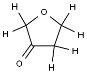 dihydrofuran-3(2H)-one-2,2,4,4,5,5-d6 Struktur