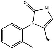 5-bromo-1-(o-tolyl)-1,3-dihydro-2H-imidazol-2-one Struktur