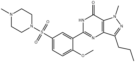 Sildenafil Impurity F Struktur